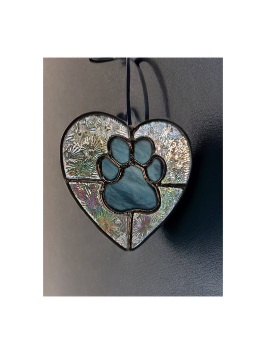 Paw in Heart - Large