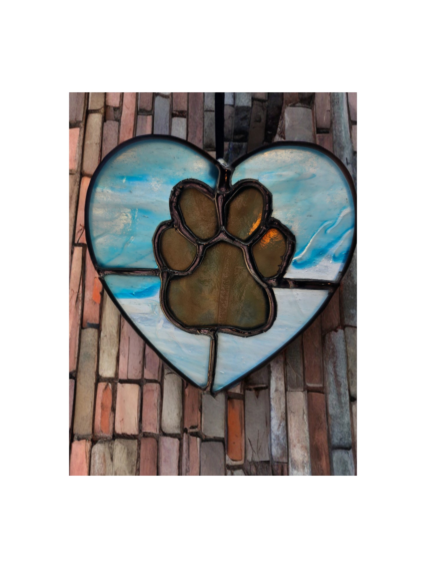 Paw in Heart - Large